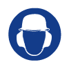 Helm en gehoorbescherming