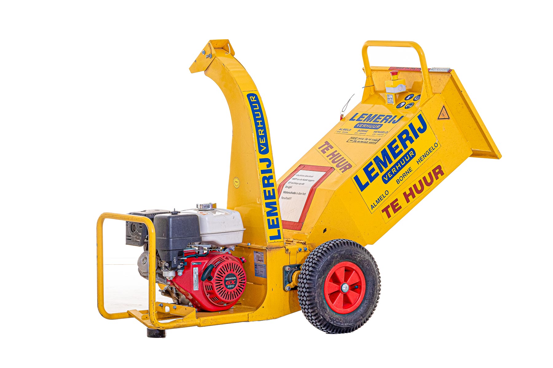 Hakselaar ; benzine / 7 cm ; Takkenversnipperaar