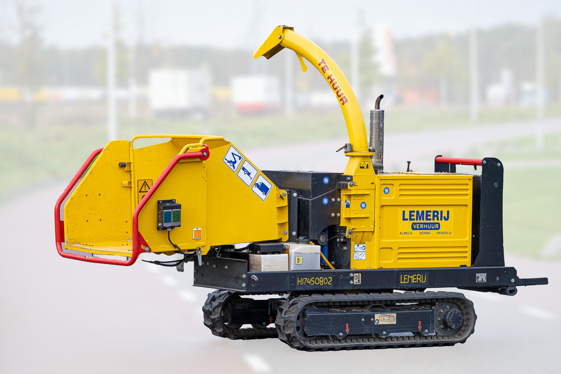 Hakselaar diesel ; op rupsonderstel 35 PK / 16 cm