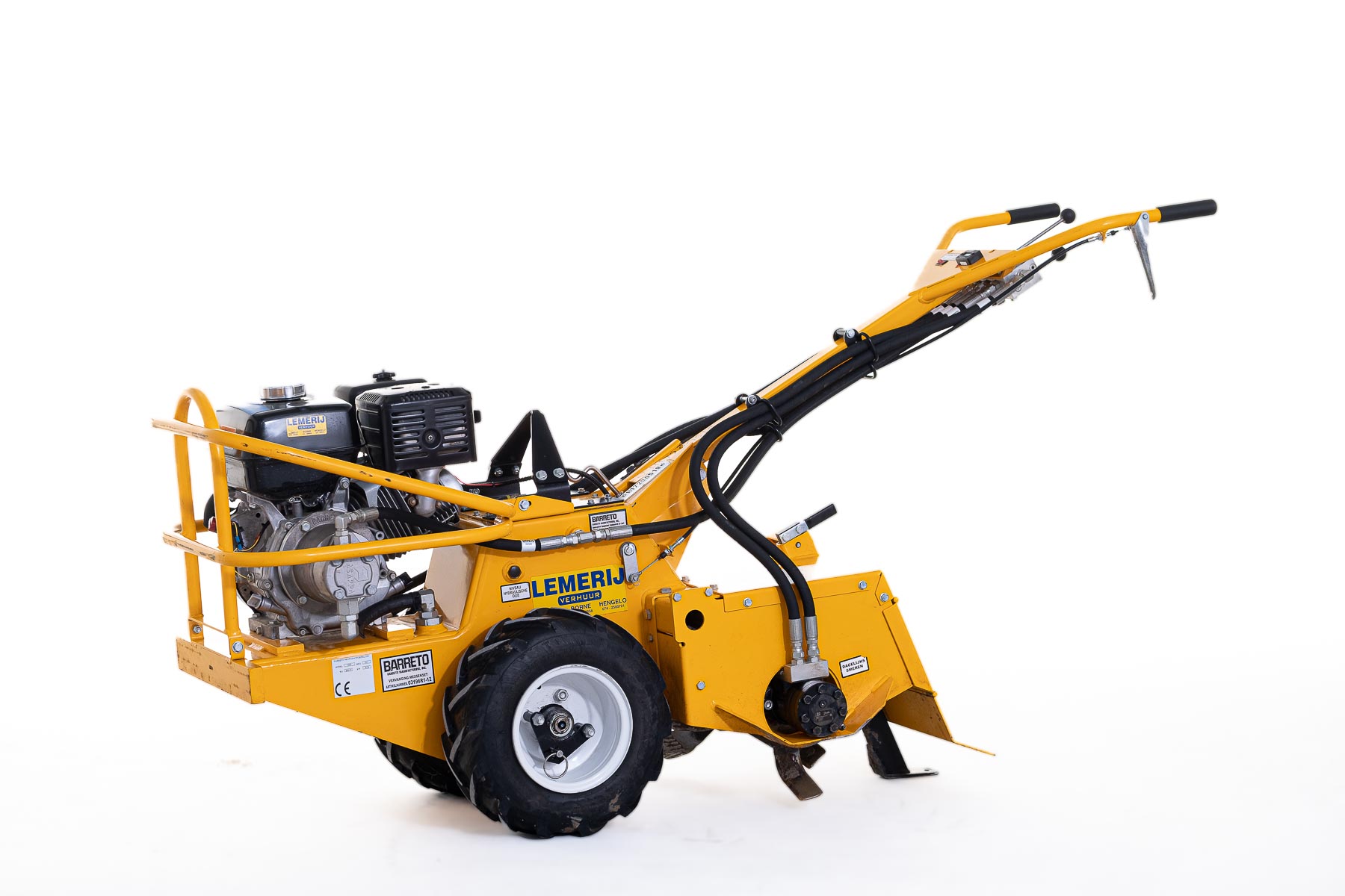 Hydraulische tuinfrees; benzine