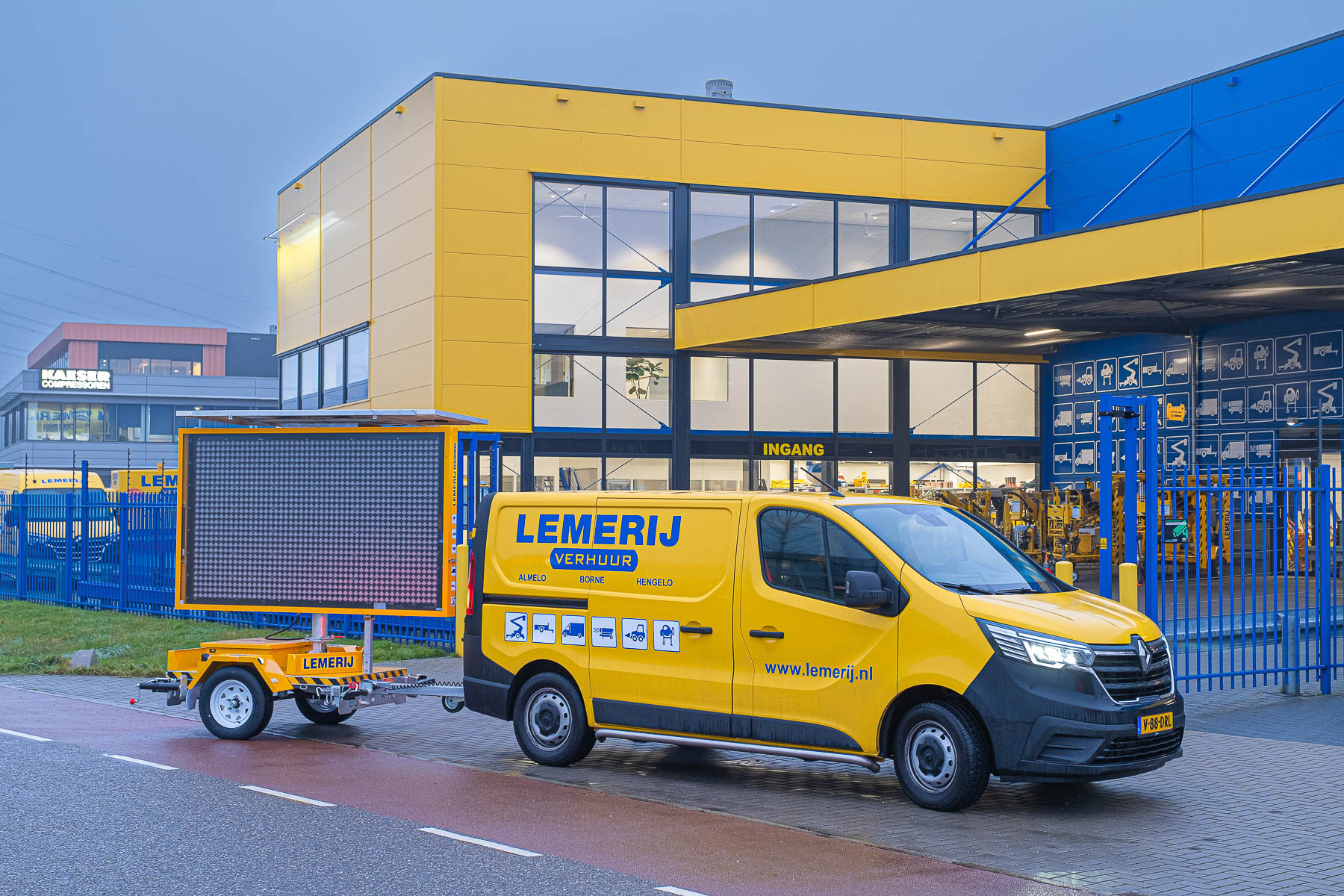 Mobiele Tekstwagen/Tekstkar 