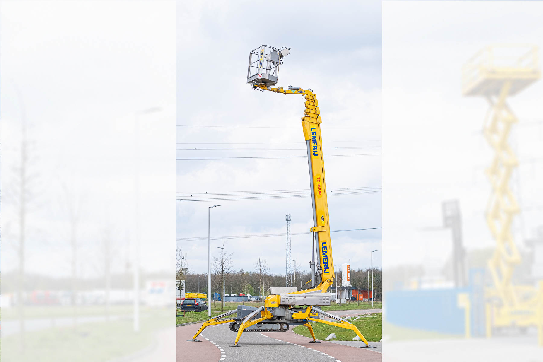 Rupshoogwerker - Telescoop ; Accu / diesel ; w.h. 26 m