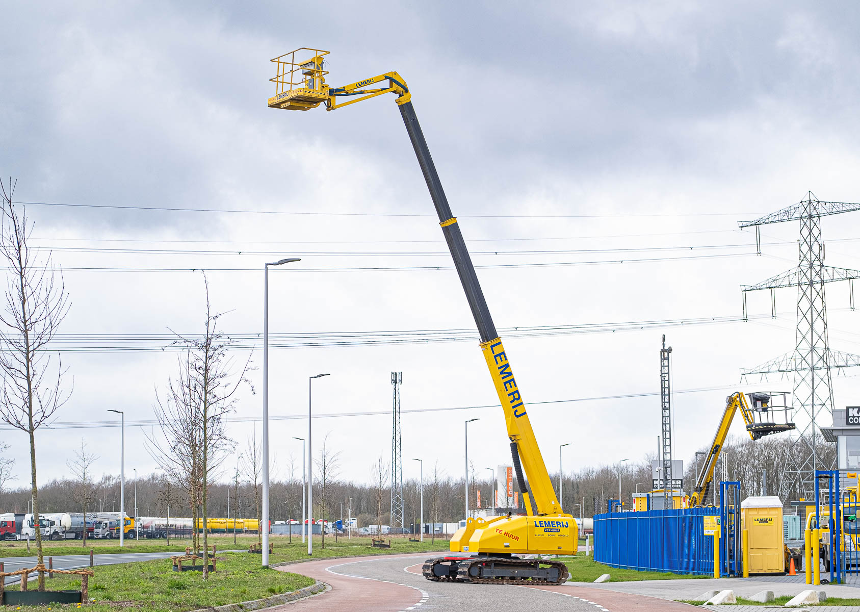 Rupstelescoophoogwerker ; diesel ; w.h. 15,6 m