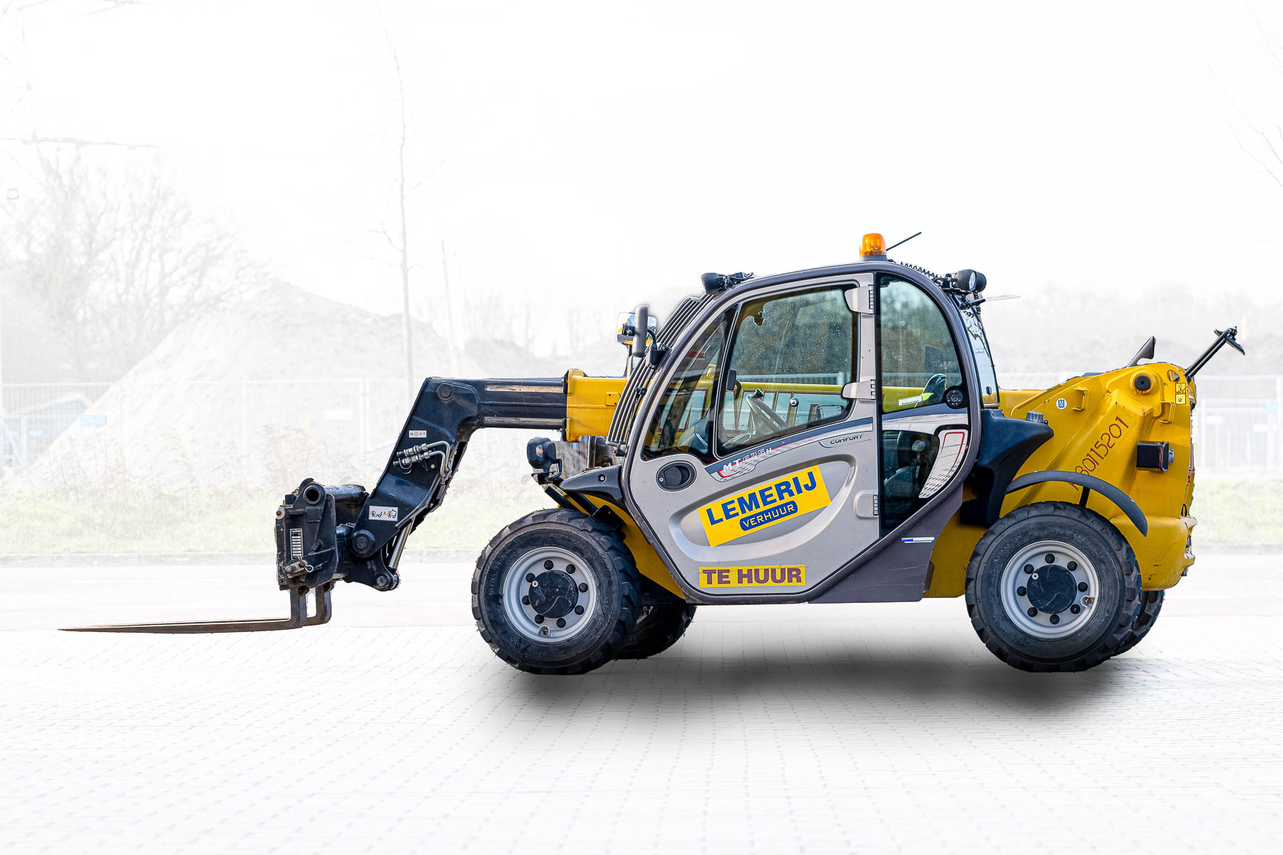 Verreiker ; hefcapaciteit 2,5 ton ; hefhoogte 5,85 m
