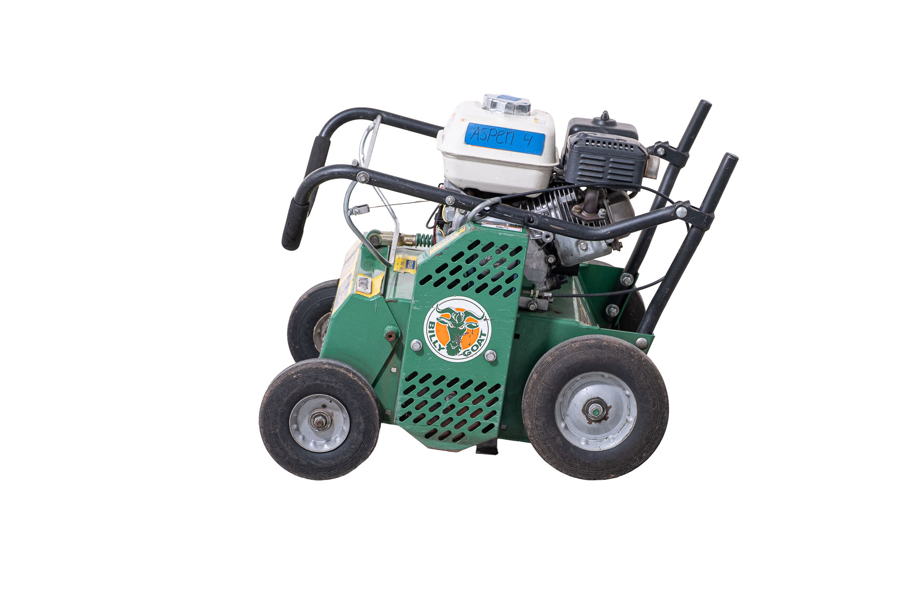 Verticuteermachine; benzine