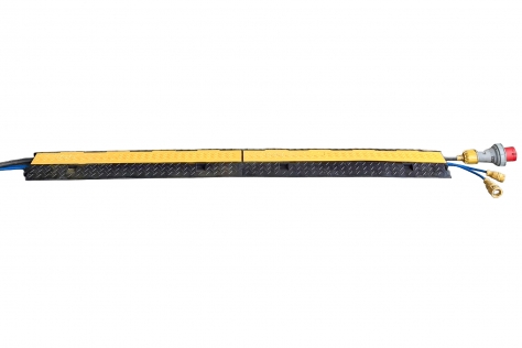 Kabelbrug; lengte 100 cm ; 2 kanaals  2,5x3 cm