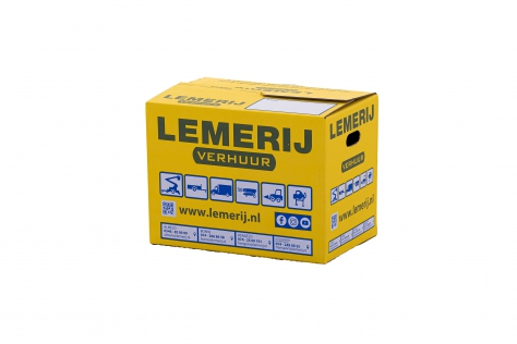 Verhuisdoos ; afm. 49 x 32 x 37 cm ; Verkoop