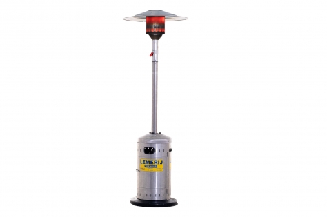 Terrasheater; cap. 12 kW= 11.000 kCal/uur