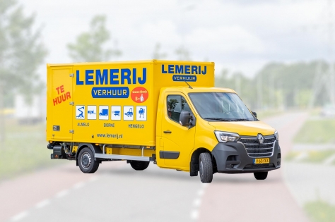 Verhuisbus; 16 m3; met laadklep
